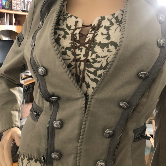 Kaki unique jacket - Picture 16 of 16